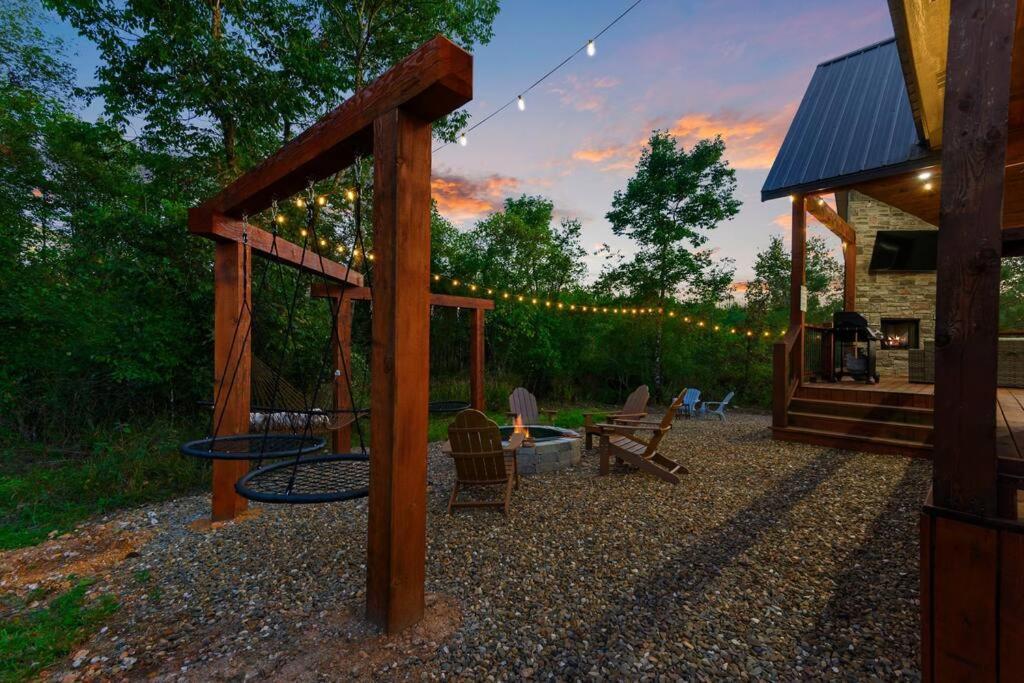 Under The Stars - Secluded, Hot Tub, Firepit, Games Villa Broken Bow Exterior photo