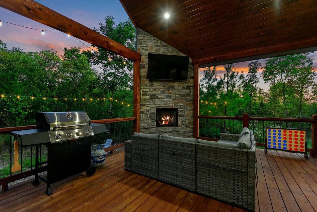 Under The Stars - Secluded, Hot Tub, Firepit, Games Villa Broken Bow Exterior photo