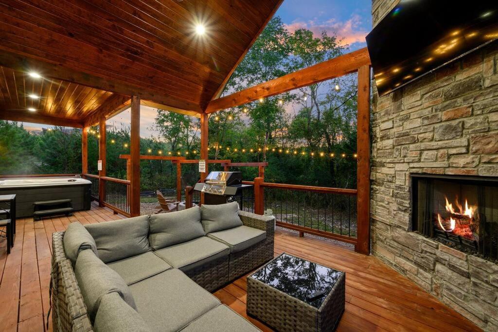 Under The Stars - Secluded, Hot Tub, Firepit, Games Villa Broken Bow Exterior photo