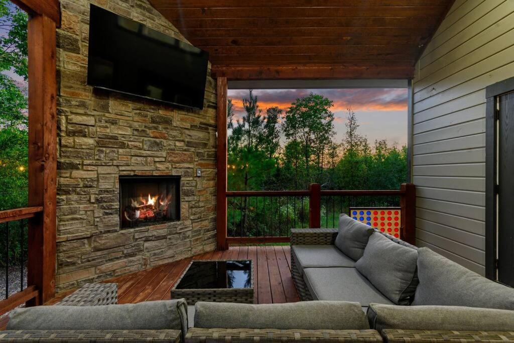 Under The Stars - Secluded, Hot Tub, Firepit, Games Villa Broken Bow Exterior photo