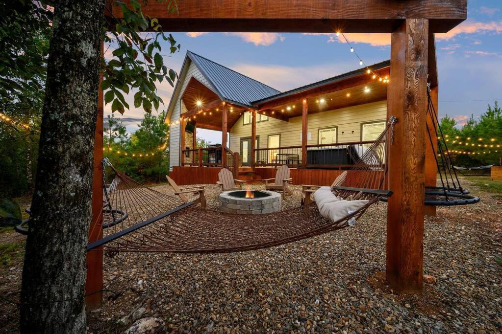 Under The Stars - Secluded, Hot Tub, Firepit, Games Villa Broken Bow Exterior photo
